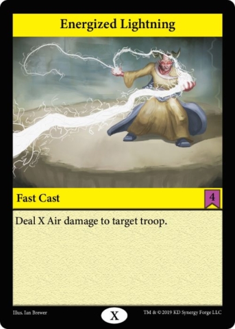 Air Spell Energized Lightning