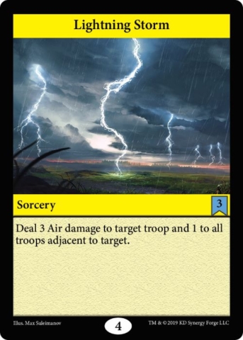 Air Spell Lightning Storm