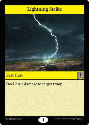 Air Spell Lightning Strike