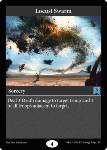 Death Spell Locust Swarm