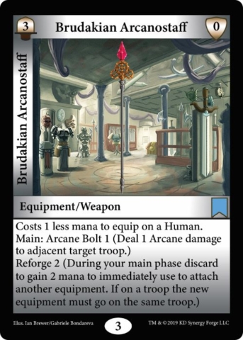 Equipment Weapon Brudakian Arcanostaff