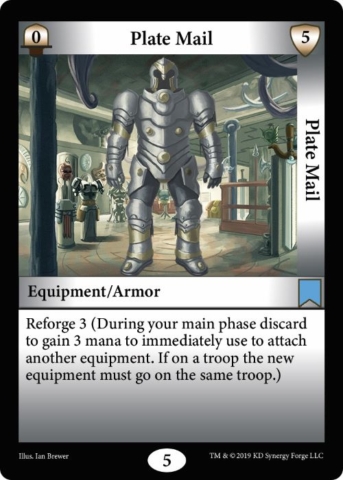 Equipment Armor Plate Mail