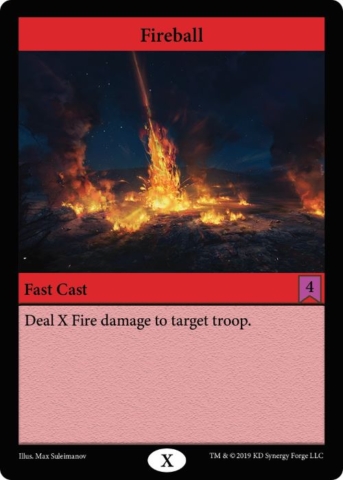 Fire Spell Fireball