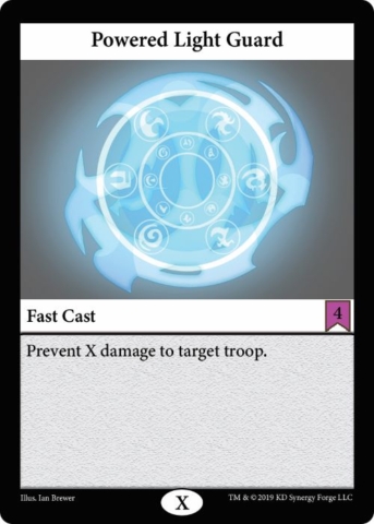 Life Spell Powered Light Guard