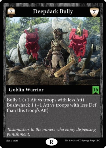 Goblin Troop Evil Deepdark Bully