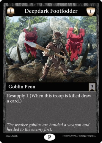 Goblin Troop Evil Deepdark Footfodder