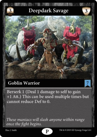 Goblin Troop Evil Deepdark Savage