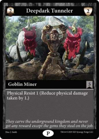 Goblin Troop Evil Deepdark Tunneler