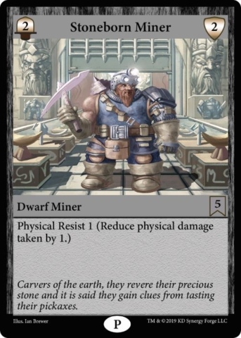 Dwarf Troop Neutral Stoneborn Miner