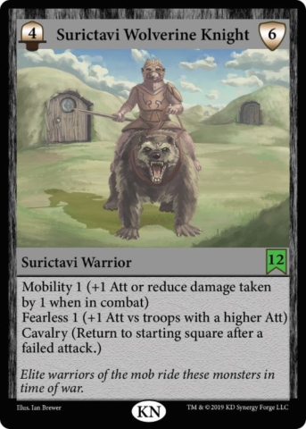 Meerkat Troop Neutral Surictavi Wolverine Knight