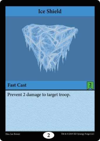 Water Spell Ice Shield